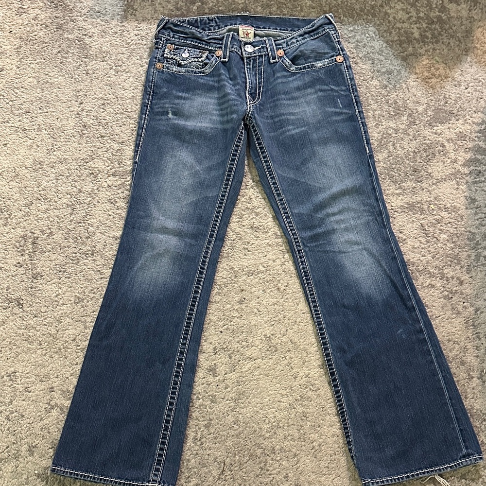 True Religion Blue Bootcut Men's Jeans